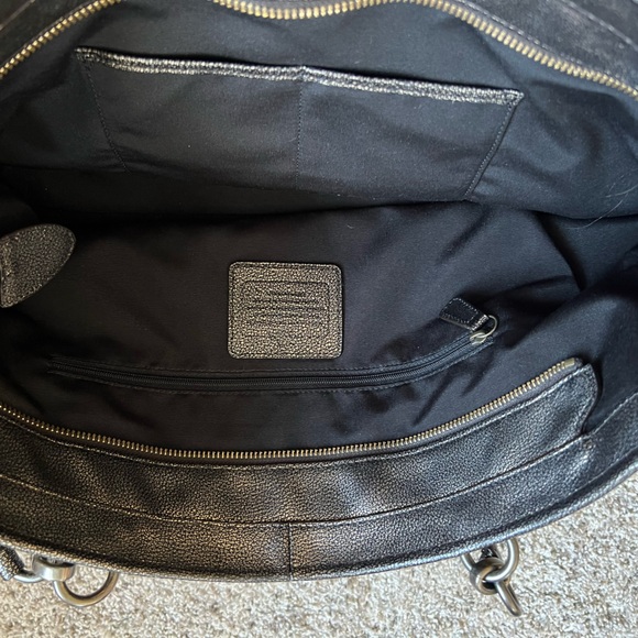 Coach, Chicago Ellis, bronze, metallic pebble, leather tote - Picture 3 of 6